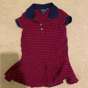 Polo Ralph Lauren Toddler Girls Short Sleeve Dress